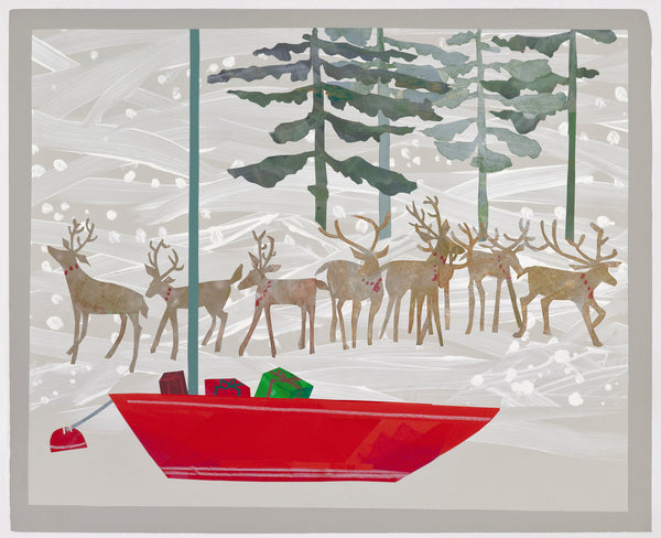 Christmas Card - Christmas Mooring