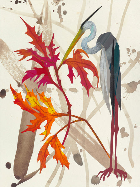 Heron in Fall