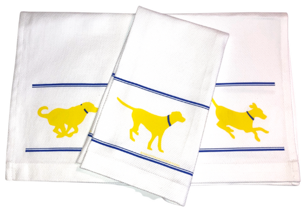 Dish Towel - Yellow Labs