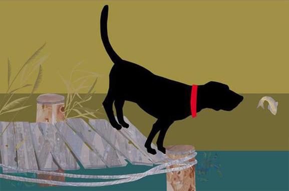 At the Edge of the Dock Note Cards