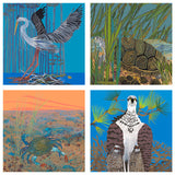 Bay Inhabitants, Portfolio of Four Prints