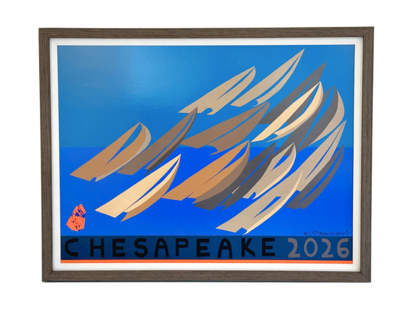 The 2026 Annual Chesapeake Poster, Framed Version 2