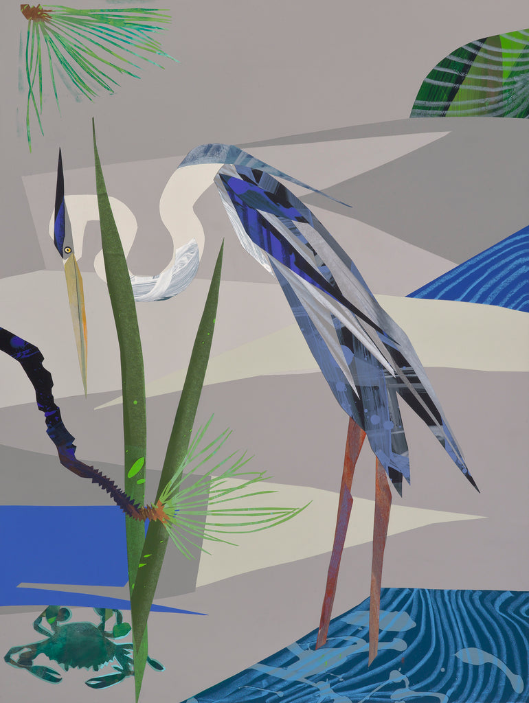 Blue Crab & Great Blue II – Nancy Hammond Editions