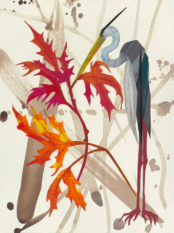 Heron in Fall