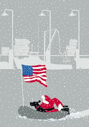 Christmas Card - God Bless America