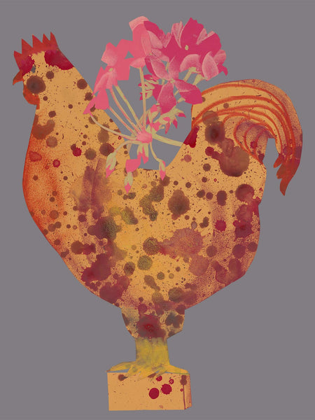 Speckled Rooster