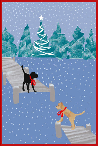 Christmas Card - Christmas Pups