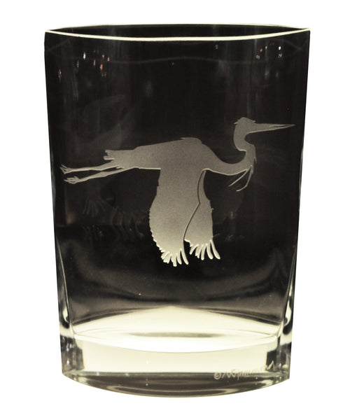 Heron Vase