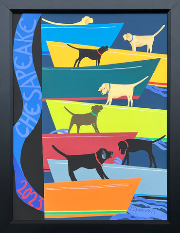 The 2023 Annual Chesapeake Poster, Framed Version 1