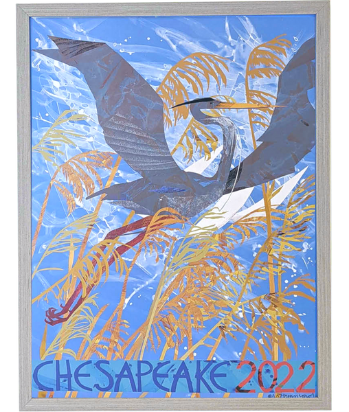 The 2022 Annual Chesapeake Poster, Framed Version 1