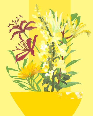 Yellow Bouquet with Snapdragon