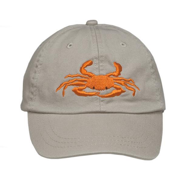 Crab Hat (Stone/Orange)
